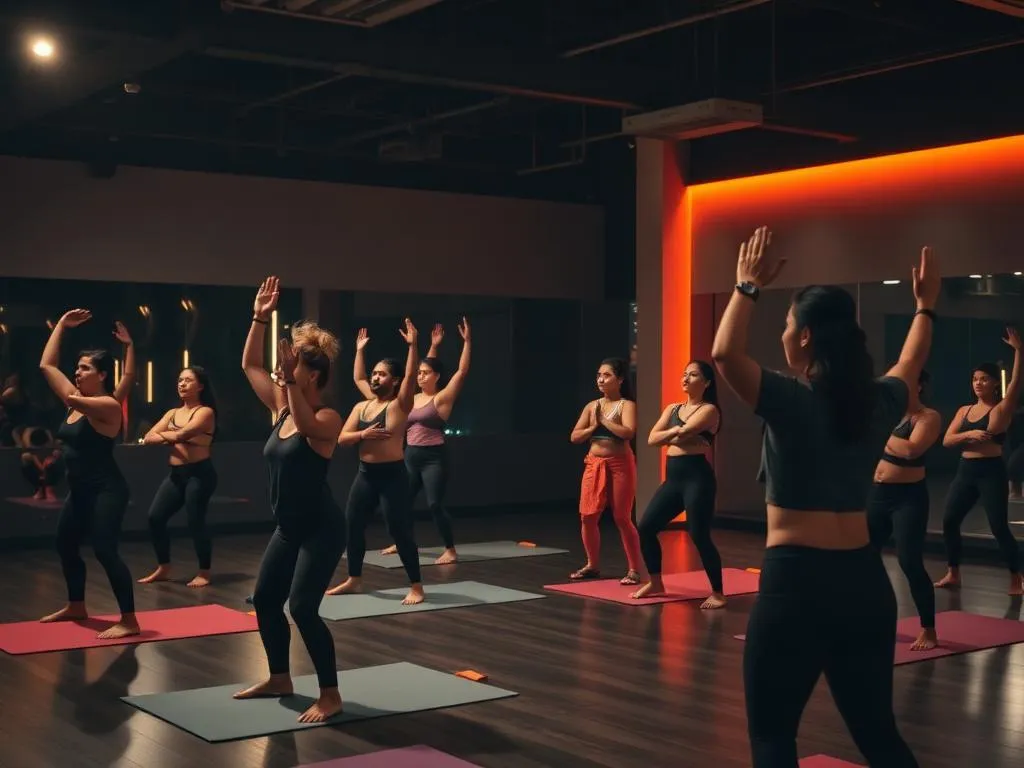 Group Fitness at RYZE Fitness Club Hyderabad